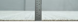 Shaded Beige and Camel 8x10 Hand Made Blended Wool Flatwoven Area Rug