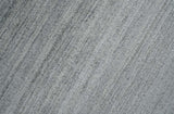 Shaded Silver Gray Scandinavian 5x7 Blended Bamboo Silk Flatwoven Area Rug, Dinning, Kids Rug | HL31-Area Rug-Parc Decor