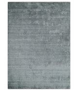 Shaded Silver Scandinavian 5x7 Blended Wool Flatwoven Area Rug, Dinning, Kids Rug | HL29-Area Rug-Parc Decor