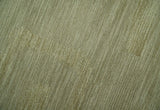 Shades Of Olive Modern Abstract Hand Tufted Custom Made wool rug