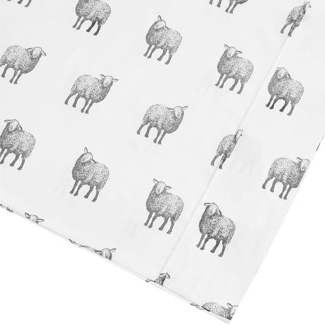 Sheep Printed Pillowcase Pair-Pillowcase-Parc Decor