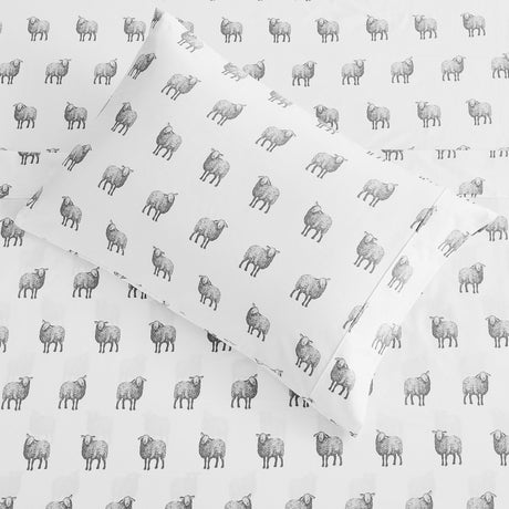 Sheep Printed Sheet Set-Sheets-Parc Decor