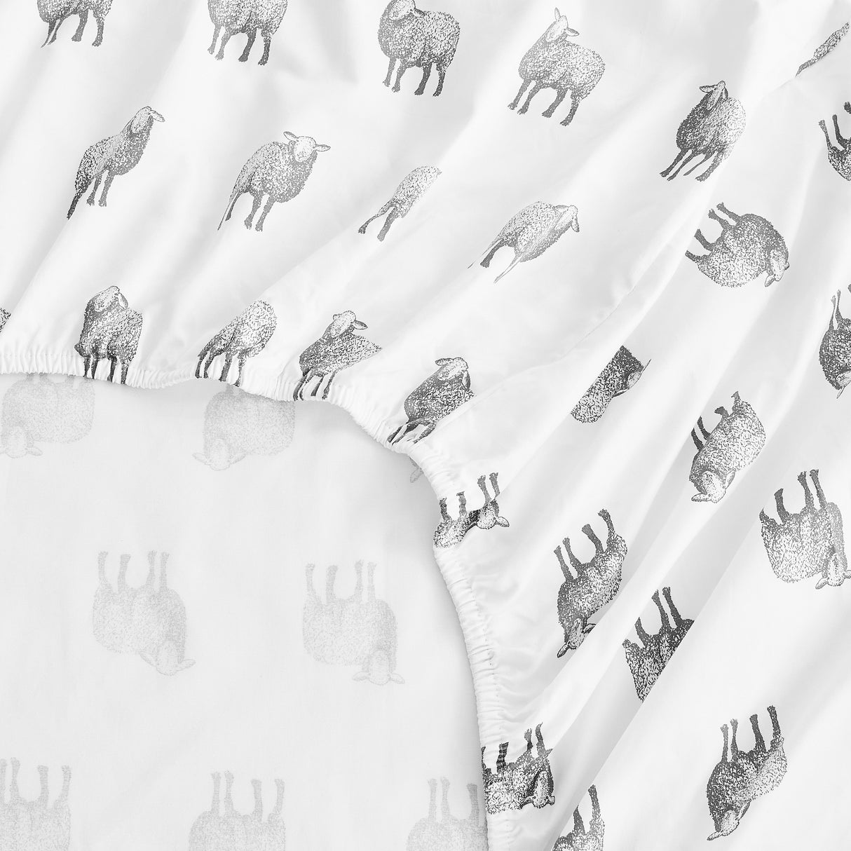 Sheep Printed Sheet Set-Sheets-Parc Decor