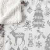 Sherpa Throw Blanket - Eve Collection-Blankets-Parc Decor