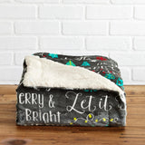 Sherpa Throw Blanket - Eve Collection-Blankets-Parc Decor