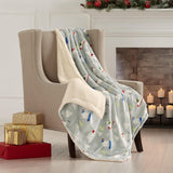 Sherpa Throw Blanket - Eve Collection-Blankets-Parc Decor