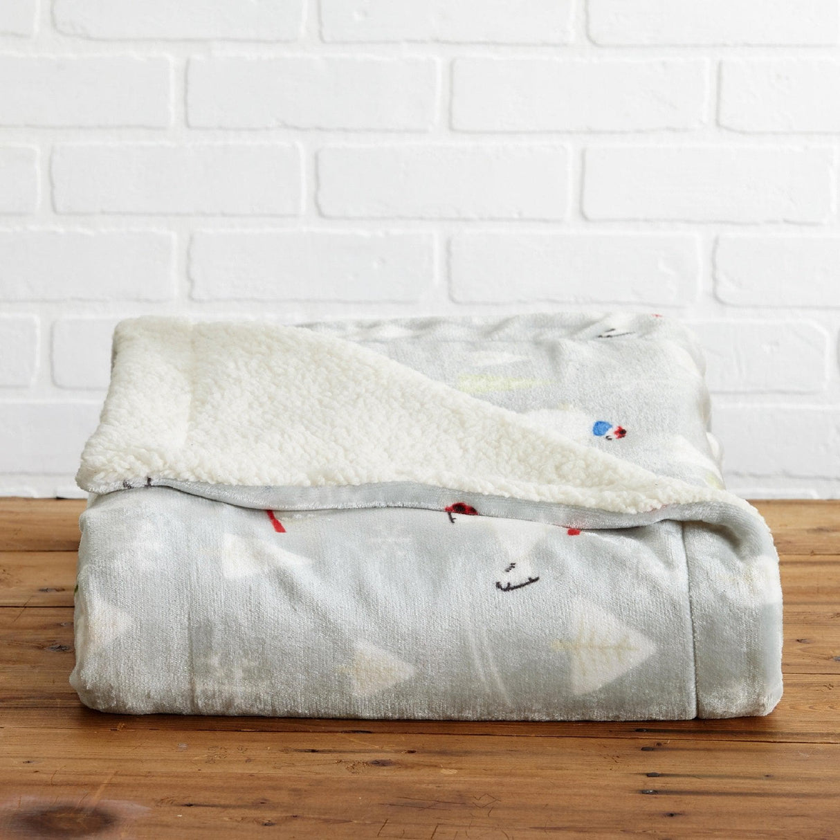 Sherpa Throw Blanket - Eve Collection-Blankets-Parc Decor
