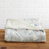 Sherpa Throw Blanket - Eve Collection-Blankets-Parc Decor