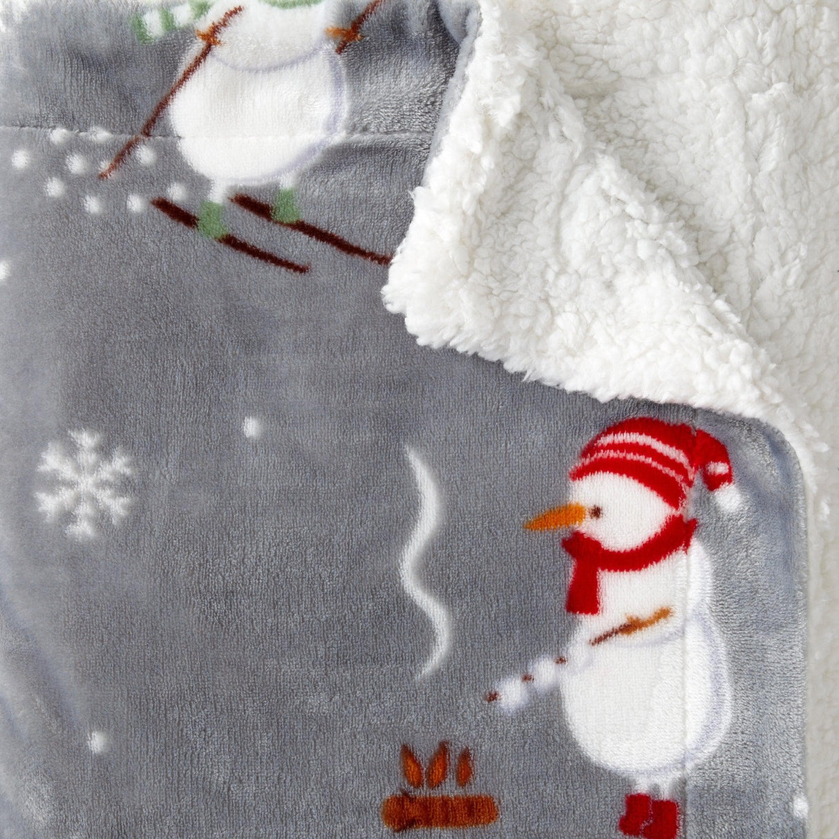 Sherpa Throw Blanket - Eve Collection-Blankets-Parc Decor