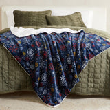 Sherpa Throw Blanket - Eve Collection-Blankets-Parc Decor