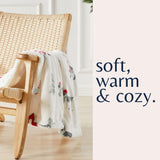 Sherpa Throw Blanket - Eve Collection-Blankets-Parc Decor