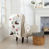 Sherpa Throw Blanket - Eve Collection-Blankets-Parc Decor