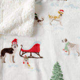 Sherpa Throw Blanket - Eve Collection-Blankets-Parc Decor