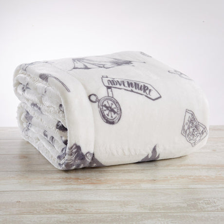 Sherpa Throw Blanket - Hudson Collection