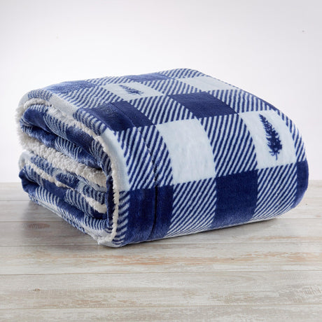 Sherpa Throw Blanket - Hudson Collection-Blankets-Parc Decor