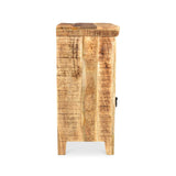 Side Mango Wood Cabinet-End table-Parc Decor