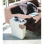 Side Table Trash Can