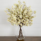 Signature Collection 27” Giant Cherry Blossom Artificial Arrangement in Glass Vase-Arrangement-Parc Decor