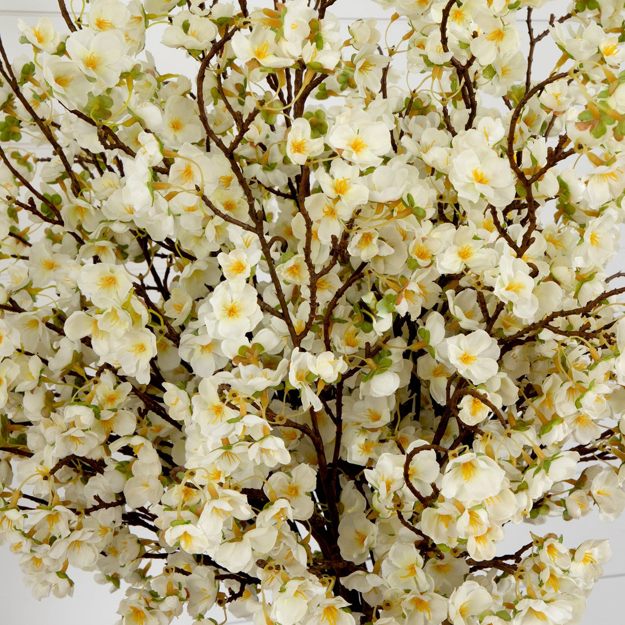 Signature Collection 27” Giant Cherry Blossom Artificial Arrangement in Glass Vase-Arrangement-Parc Decor