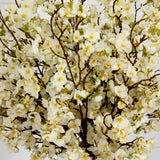 Signature Collection 27” Giant Cherry Blossom Artificial Arrangement in Glass Vase-Arrangement-Parc Decor