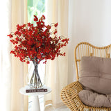 Signature Collection 27” Giant Cherry Blossom Artificial Arrangement in Glass Vase-Arrangement-Parc Decor