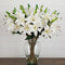 Signature Collection 29” Lily Artificial Arrangement in Glass Vase-Arrangement-Parc Decor