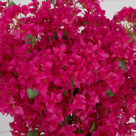 Signature Collection 41” Giant Bougainvillea Artificial Arrangement in Glass Vase-Arrangement-Parc Decor