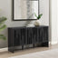 Silas Contemporary Wood Detailed-Door Sideboard / TV Stand