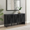 Silas Contemporary Wood Detailed-Door Sideboard / TV Stand