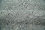 Silver And Beige Modern Style Hand Tufted Wool Area Rug