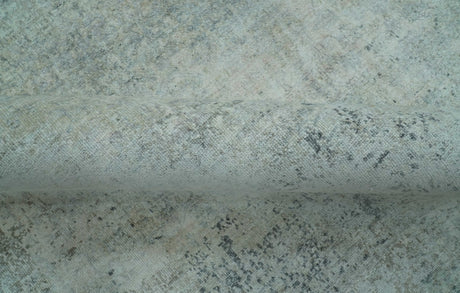 Silver design Modern Abstract Hand Knotted Bamboo Silk Area Rug