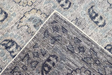 Silver Traditional Style Hand Knotted 8x10 Wool Area Rug