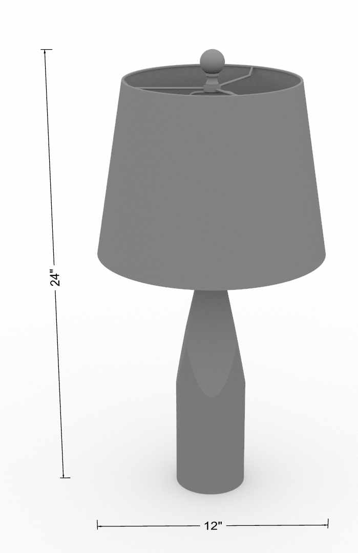 Simala Wood Table Lamp-Lighting-Parc Decor