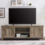 Simple Groove Door Console