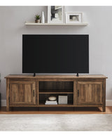 Simple Groove Door Console