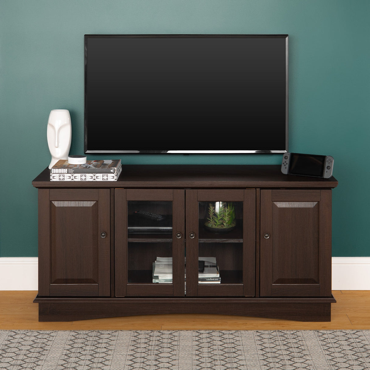 Simple TV Stand-Entertainment-Parc Decor