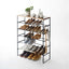 Six-Tier Shoe Rack (34" H) - Steel