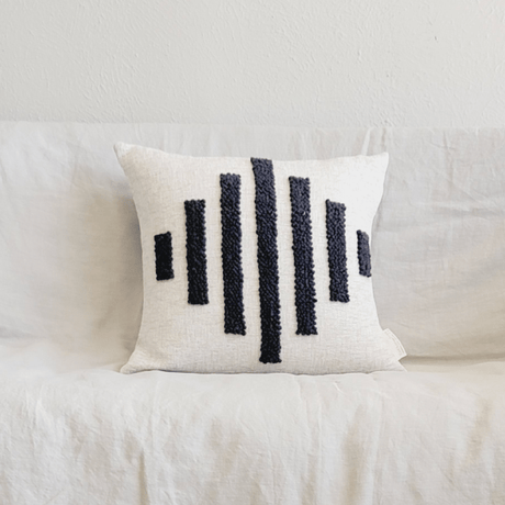 Slatted Diamond Throw Pillow-Pillows-Parc Decor