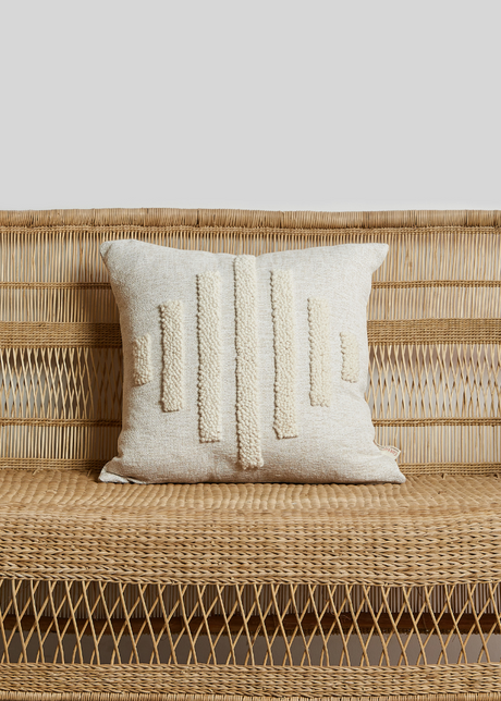 Slatted Diamond Throw Pillow-Pillows-Parc Decor