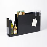 Sliding Drawer Seasoning Rack - Steel