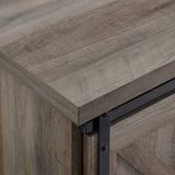 Sliding X Barn Door Buffet Sideboard & TV Stand-Dining / Kitchen-Parc Decor