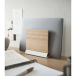 Slim Laptop Stand - Steel + Wood
