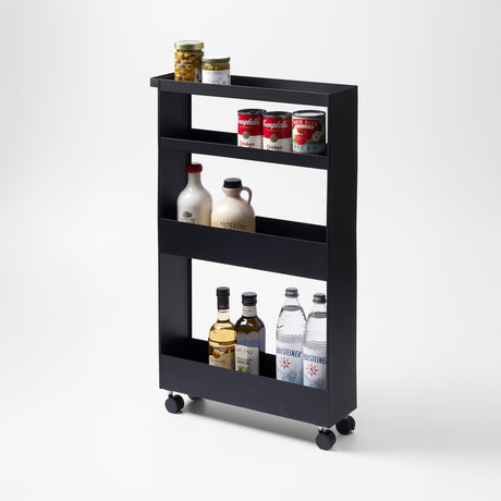 Slim Rolling Wagon (31.7" H) - Steel