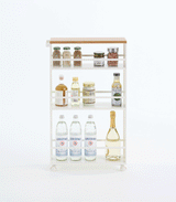 Slim Storage Cart (32" H) - Steel