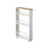 Slim Storage Cart (32" H) - Steel-Rolling Carts-Parc Decor