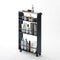 Slim Storage Cart (32" H) - Steel-Rolling Carts-Parc Decor