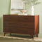 Sloane 6-Drawer Modern Solid Wood Dresser with Metal Handles-Bedroom-Parc Decor