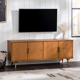 Sloane 60" 4-Door Solid Wood TV Stand-Entertainment-Parc Decor