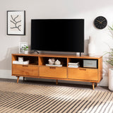 Sloane 70" 3 Drawer Solid Wood TV Stand-Entertainment-Parc Decor