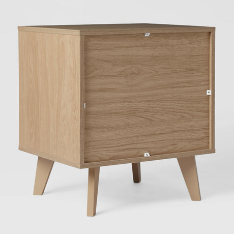 Sloane Hans Mid-Century Modern Angle-Leg Nightstand-Bedroom-Parc Decor